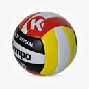 Bola de Vôlei Kempa KV-25 - Preto/Vermelho/Amarelo