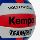 Bola de Vôlei Kempa Team Sports Series - Azul e Vermelho