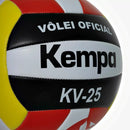 Bola de Vôlei Kempa KV-25 - Preto/Vermelho/Amarelo