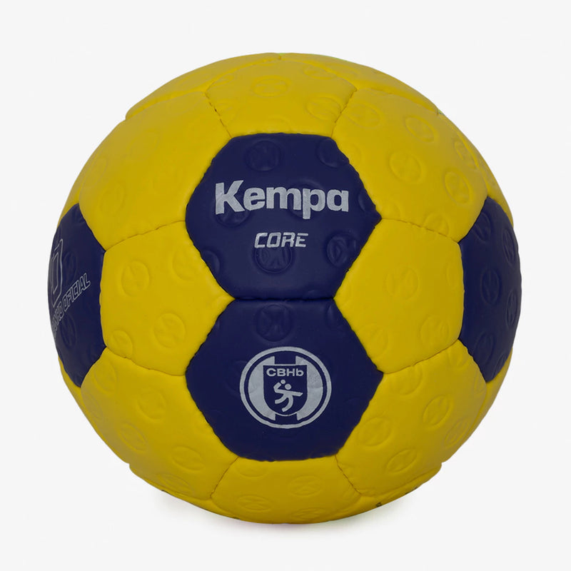 Bola de Handebol Kempa Core - Amarelo e Azul